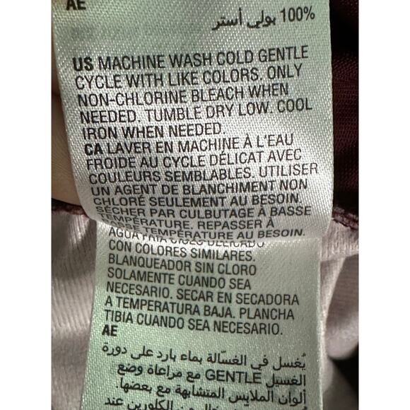 INC International Concepts Men's Port Red Geometric Print Pants size XS - Picture 6 of 9